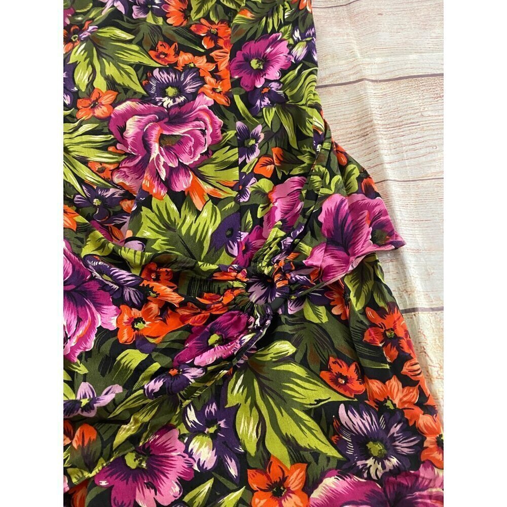 Vintage Joni Blair Women's Mini Floral Sun Dress - 13 - Picture 2 of 10